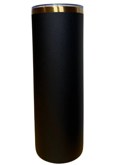 Skinny 20oz Copper Engraved Tumbler